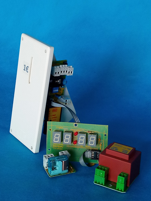 Gettoniera in kit PER LAVATRICE etc. MOD. KIT CARAIBI 3 (COD. 42400020) Gettoniera in kit PER LAVATRICE etc. MOD. KIT CARAIBI 3 (COD. 42400020)