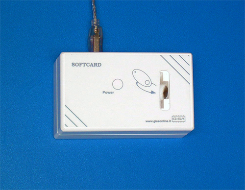 SOFTCARD - Caricatore/Programmatore (COD. 21110000)