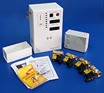 DOCCE - Controllo di 4 docce con DISPLAY - GETTONE o MONETA (COD. 35000000) DOCCE - Controllo di 4 docce con DISPLAY - GETTONE o MONETA (COD. 35000000)
