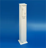 Colonna bassa con gettoniera 2  servizi a 12Vac  mod. CANARIE (COD. 27600000)