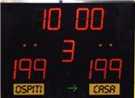 Tabellone segnapunti CRONOTAB2 H320 vers.. 2024+ tastiera (COD. 9010000R)