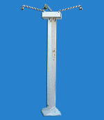 Colonna con gettoniera 1 doccia a 12v mod. NIAGARA1N (COD. 11930000)